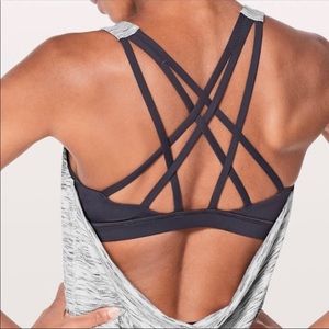 Lululemon Free to Serene Light Build in Bra Tank